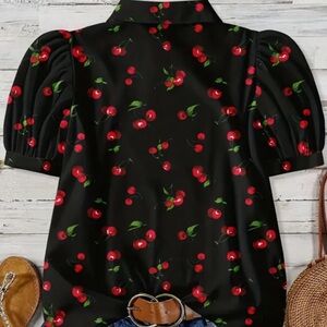 NWOT Never worn sweet cherry 🍒 shirt size SMALL